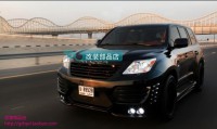 雷克薩斯凌志LX570改裝大包圍 LX570保險(xiǎn)杠 LX570中東子獅09-11年