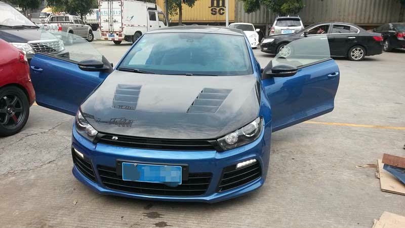 尚酷碳纖維機(jī)蓋改裝