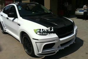 大連德利汽車(chē)改裝寶馬X6改裝X6M HAMANN寬體