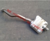 奧迪B8排氣 B9中鼓 A4L排氣管中鼓中段 消音器 A4L消聲器 消音包 正廠拆車件