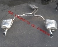 奧迪C6排氣管 A6L排氣消聲器 C7排氣管 A6L消音器尾鼓 正廠拆車件