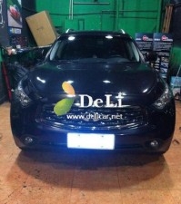 大連德利汽車改裝FX35改裝AP剎車改裝排氣