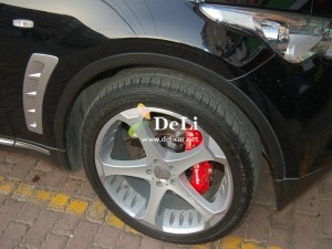 大連德利汽車改裝FX35改裝鮑魚剎車前6后4