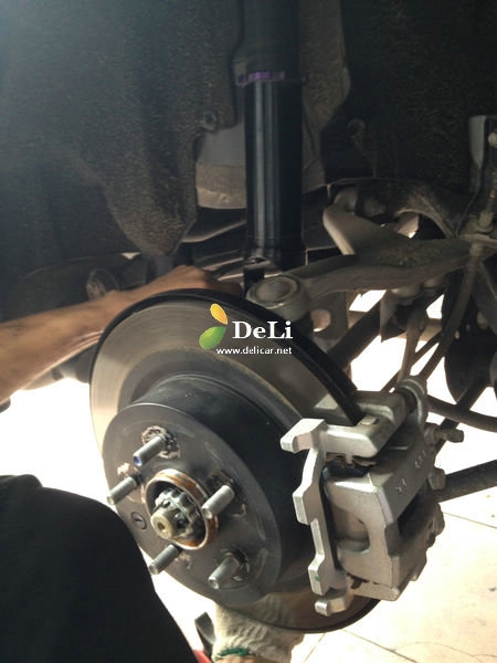 大連德利汽車改裝G25改D2避震