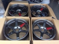 RAYS、TE37SL、19寸9·5J、ET22：后10·5J、ET22、5X120、M3專用、
