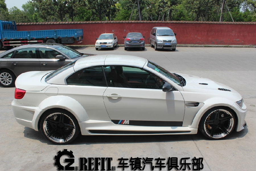 【車鎮(zhèn)改裝】銷售爆改寶馬M3變身敞篷過程