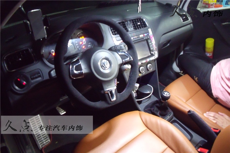 【久點(diǎn)內(nèi)飾】大眾polo GTI 高爾夫GTI運(yùn)動(dòng)方向盤(pán)升級(jí)