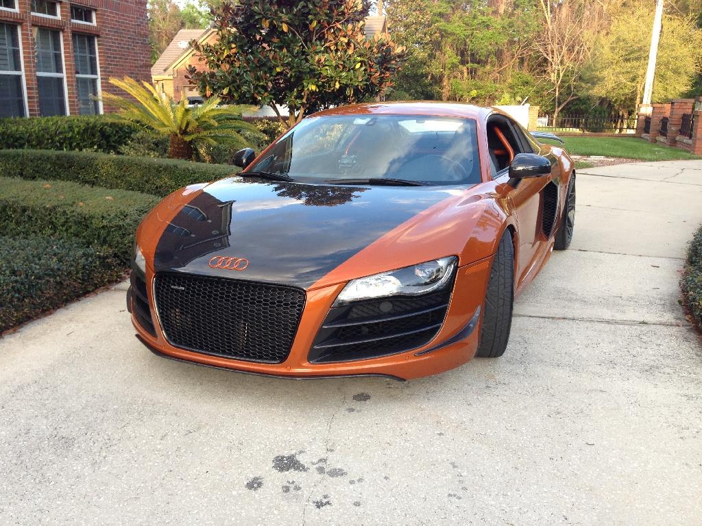 Audi R8 OEM 碳纖維機(jī)蓋