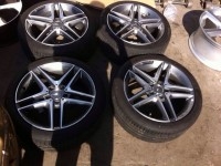 AMG ：18 8J ET48 帶四條馬牌C5 235 40 18 九成新、