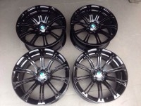 寶馬M3原裝鍛造、19寸亮黑前8、5J、ET29、后9、5J、ET23、5X120－