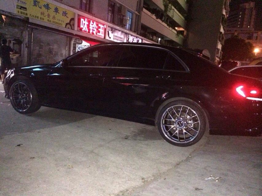 RAYS、G27、20寸裝新款奔馳E300