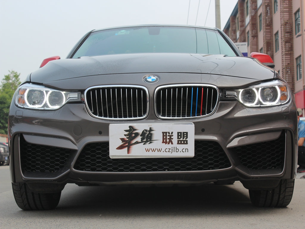 【車(chē)鎮(zhèn)改裝】寶馬328改M4款包圍、cgw排氣