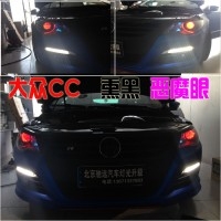 大眾CC改燈 天使眼改裝升級  熏黑 惡魔眼改裝