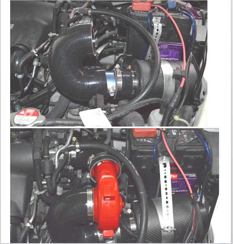 本田理念S1 进气改装 动力提升节油改装加装键程离心式电动涡轮增压器
