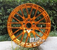 18寸黑色銀色網(wǎng)狀Y型樹杈 全數(shù)據(jù)定制彩色電鍍改裝鋁合金炫彩輪轂
