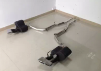 馬薩拉蒂總載V6改裝V8排氣尾喉低配馬薩拉蒂低配改裝高配排氣