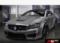 奔馳CLS300 350級W218改裝GSC寬體大包圍 碳纖維機蓋尾翼AMG后唇