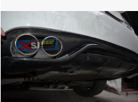 奧迪A4L碳纖后唇奧迪A4LABT款碳纖后唇 A4L大包圍小包圍A4L改裝件