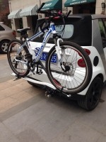 奔馳SMART改裝后杠承重杠 自行車(chē)架承載桿
