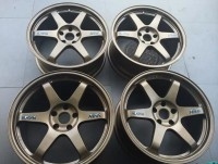 RAYS TE37 19寸，鍛造，現(xiàn)貨，極品少有