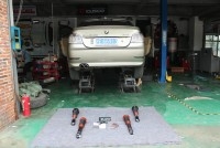 【車鎮(zhèn)改裝】寶馬545改裝K-sport避震