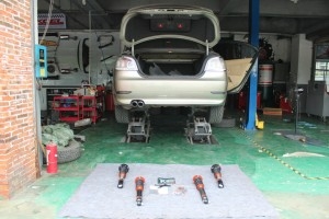 【車鎮(zhèn)改裝】寶馬545改裝K-sport避震