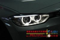 江西南昌寶馬316i改燈低配升高配 原廠編程原車天使眼寶馬刷隱藏