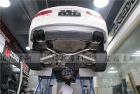 長沙匯格車研汽車改裝奧迪A5奧地利SEBRING賽百靈4出排氣