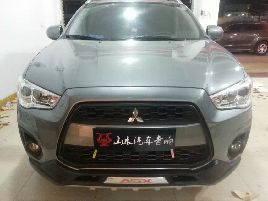 三菱勁炫汽車音響改裝|泉州山水汽車音響改裝店