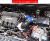 比亚迪F3 专用套件动力升级安装键程离心式电动涡轮增压器LX2008