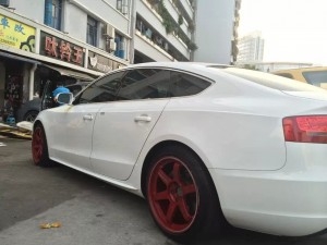 奧迪，裝TE37、RT