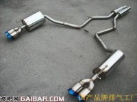 奔馳CLS300排氣管 CLS300 CLS350 改裝排氣管 中尾段 跑車音