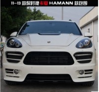 促銷11-14款保時捷卡宴hamann包圍 保時捷專用大包圍全包圍汽車改