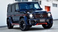 上海閔行奔馳G系改WALD包圍 奔馳G55/G500改裝汽車用品WALD大包圍