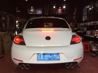 大宇車迷站 大眾甲殼蟲 改裝升級RES中尾段雙邊四出排氣