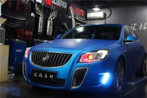 湖南車身改色貼膜 長沙君威改色貼膜 長沙汽車改色貼膜 漆面貼膜