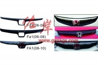 思域 FD2 FA1碳纖維中網(wǎng) 鬼面罩 包圍 風(fēng)網(wǎng) 改裝中網(wǎng)