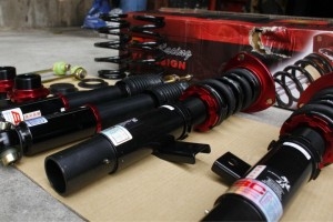 高爾夫7-1.4T升級BC避震完美收工！