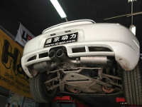 沈陽汽車改裝專家 盛京動(dòng)力保時(shí)捷卡曼 remus排氣改裝