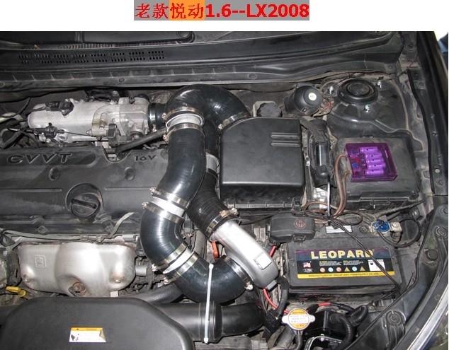 悦动1.6专用提动力节油改装件离心式汽车电动涡轮增压器LX2008
