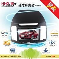 【新品上市】HHQ宏汽 安卓4.2雙核DVD導(dǎo)航 現(xiàn)代新/老悅動(dòng)DVD導(dǎo)航一體機(jī) 8寸高清電容屏影音發(fā)燒機(jī)