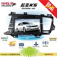 【新品上市】HHQ宏汽 安卓4.2雙核DVD導(dǎo)航 起亞K5 DVD導(dǎo)航一體機(jī) 8寸高清電容屏影音發(fā)燒機(jī)