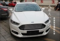 成都福特新蒙迪歐改車燈|蒙迪歐車燈改裝海拉雙光透鏡歐司朗氙氣燈日行燈