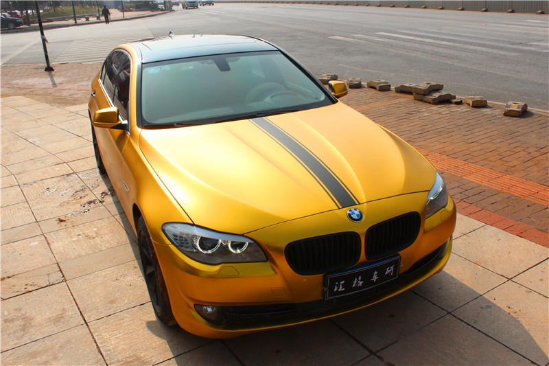 進口STM啞光電鍍膜BMW全車STM啞光電鍍金 長沙啞光電鍍改色貼膜