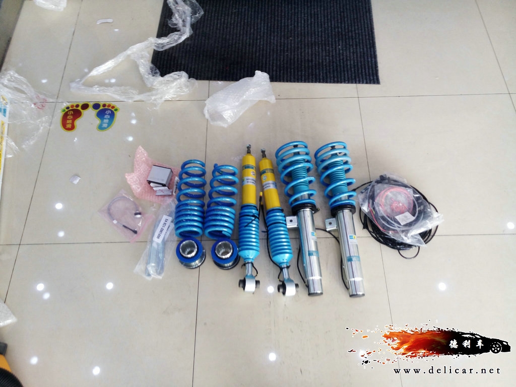 大連改裝寶馬3系改裝bilsetin 電調(diào)避震 AP9040完工