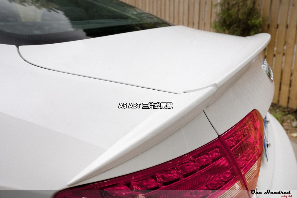 AUDI A5改裝ABT包圍，內(nèi)飾貼紅
