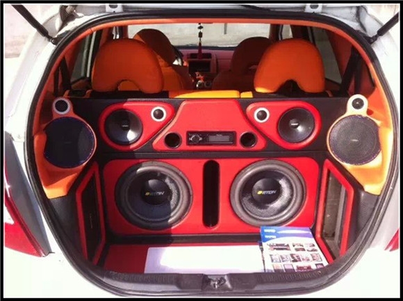 飛度悅變加改裝音響全車隔音 徐州好聲音汽車音響改裝