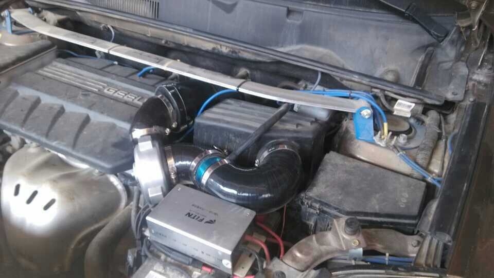 吉利英倫SX7專用提動力節(jié)油改裝件離心式汽車電動渦輪增壓器LX2008