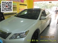 豐田凱美瑞貼黑頂 車(chē)頂亮光黑色貼膜 全景天窗貼膜 深圳車(chē)衣裳實(shí)體店出品