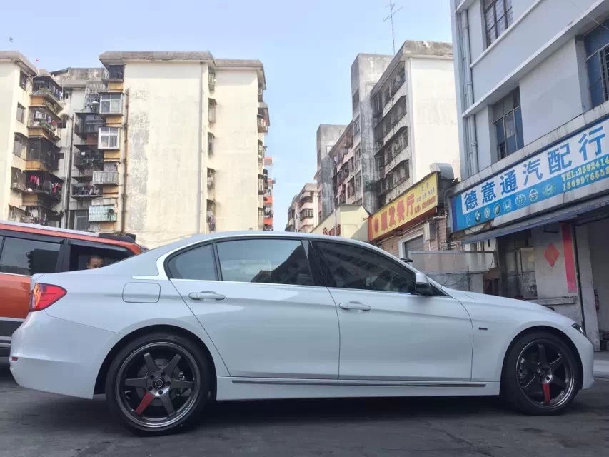 TE37、19寸，裝寶馬